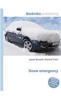 Snow Emergency: (English)