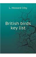 British Birds Key List