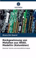 Rückgewinnung von Metallen aus WEEE. Medellín (Kolumbien)