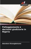 Patteggiamento e decisioni giudiziarie in Nigeria