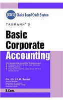 Basic Corporate Accounting-B.Com (CBCS) (January 2017 Edition)