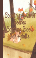 Autumn Coloring Book for Adults