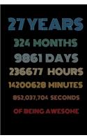27 years of being awesome