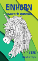 Malbücher für Erwachsene für Frauen - Waldtiere und andere - Tiere - Einhörner