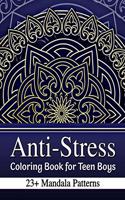 Anti-Stress Coloring Book for Teen Boys
