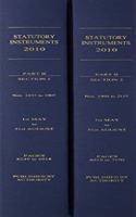 Statutory instruments 2010: Part 2: Section 1 nos. 1455-1907; Section 2 nos. 1908-2133; 1st May to 31st August 2010(Statutory instruments 2010)