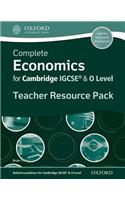 Complete Economics for Igcserg and O-Level Teacher Resource Pack