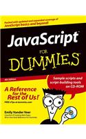 JavaScript for Dummies [With CDROM]