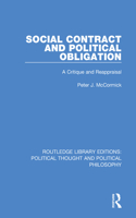 Social Contract and Political Obligation