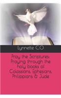 Pray the Scriptures: Praying through the holy books of Colossians, Ephesians, Philippians & Jude(1 Prayer)