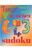 Tengo nueve años y me encanta sudoku: El libro de rompecabezas cool para niños de 9 años