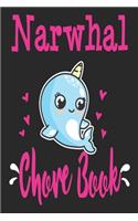 Narwhal Chore Book