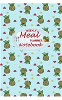 Weekly Meal Planner Notebook