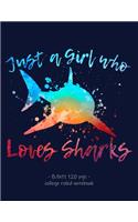 Just a Girl Who Loves Sharks