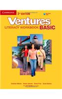 Ventures Basic Literacy Workbook with Audio CD