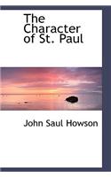 The Character of St. Paul