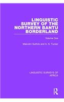 Linguistic Survey of the Northern Bantu Borderland