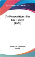 de Praepositionis Per Usu Taciteo (1876)