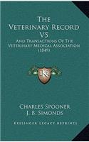 The Veterinary Record V5