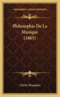 Philosophie De La Musique (1865)