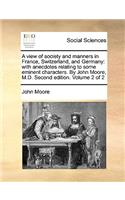 A View of Society and Manners in France, Switzerland, and Germany