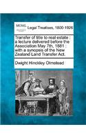 Transfer of Title to Real Estate