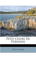 Petit Cours de Versions