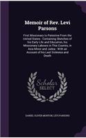 Memoir of Rev. Levi Parsons