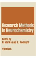 Research Methods in Neurochemistry