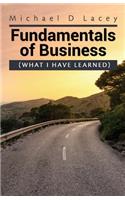 Fundamentals of Business