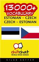 13000+ Estonian - Czech Czech - Estonian Vocabulary