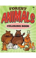 Forest Animal Coloring Book