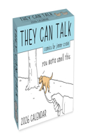 They Can Talk Comics 2026 Day-to-Day Calendar: You Gotta Smell This