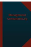 Management Consultant Log (Logbook, Journal - 124 pages 6x9 inches): Management Consultant Logbook (Blue Cover, Medium)(Logbook/Record Books)