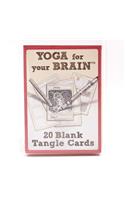 Yoga for Your Brain Blank Tangle Cards