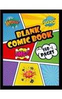 Blank Comic Book 150 pages