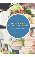 Our Family Recipes Journal