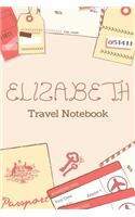 Elizabeth TRAVEL NOTEBOOK