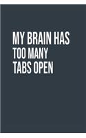 My Brain Has Too Many Tabs Open A beautiful
