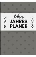 Lehrer Jahres Planer 2019 2020: A5 Lehrerplaner LINIERT Geschenkidee für Lehrer - Abschiedsgeschenk Grundschule - Klassengeschenk - Dankeschön - Geschenk-Buch zum Schulabschluss