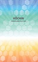 Köchin Terminplaner 2019 2020: Mein Planer von Juli bis Dezember 2020 in A5 Softcover - Perfekt für Schule, Studium oder Arbeit - Timer, To Do, Studenplan, Notizen - Bunte Rautenm