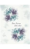 2020 Planner - Dear Karma, Let's Chat