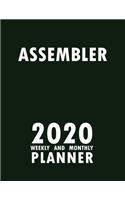 Assembler 2020 Weekly and Monthly Planner