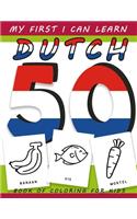 My First I Can Learn Dutch Book of Coloring For Kids