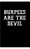 Burpees Are The Devil: Hangman Puzzles - Mini Game - Clever Kids - 110 Lined Pages - 6 X 9 In - 15.24 X 22.86 Cm - Single Player - Funny Great Gift