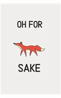 Oh for: Fox Sake! Wedding Guest List Tracker