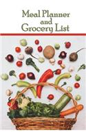 meal planner and grocery list: Meal planner and grocery list: size 7x10 inch 120 pages weekly meal planner, Week Menu Planner with Grocery List, Organizer, Booklet, Meal Planning 