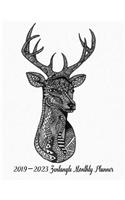 2019-2023 Zentangle Monthly Planner