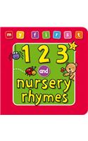 My First 123 and Nursery Rhymes Bumper Board Book