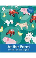 At the Farm in Samoan and English
